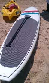 my favorite thing to do at the beach..paddleboard! #PreppyPlanner