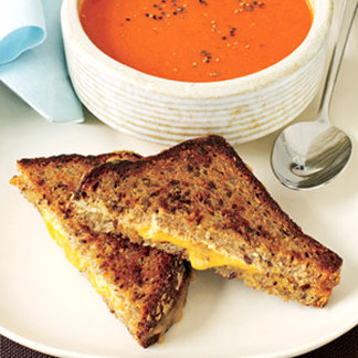 Snow Day Party: To help everyone warm up serve some warm treats like tomato soup and grilled cheese #PreppyPlanner
