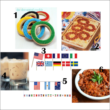 Winter Olympics Party Food & Decoration Ideas #PreppyPlanner