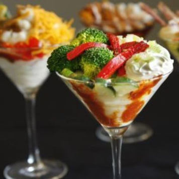 Thanksgiving Wedding Food Inspiration: Mashed Potato Martini Bar #PreppyPlanner