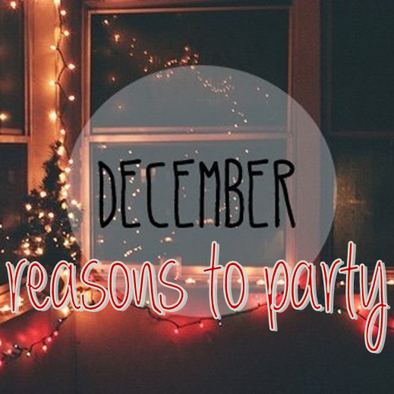 Tuesday Ten: December Reasons to Party #PreppyPlanner