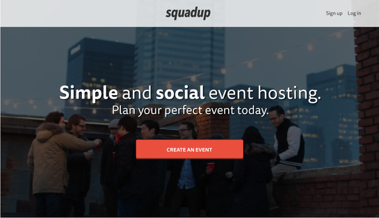 SquadUP: simple and social event hosting #PreppyPlanner