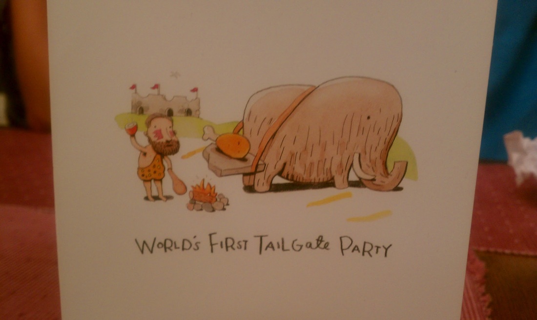 World's First Tailgate Party Birthday Card...total classic #PreppyPlanner