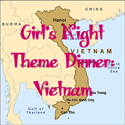 Weekend Recap: Girl's Theme Dinner-Vietnam #PreppyPlanner