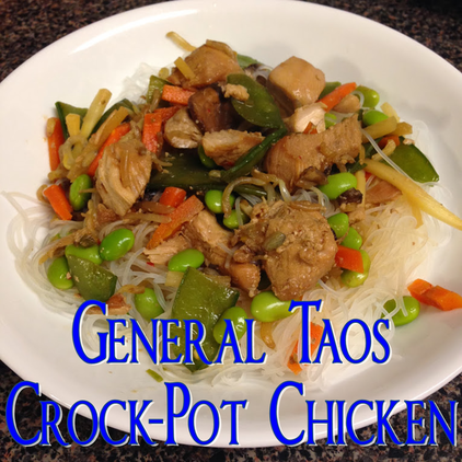 General Taos Crock-Pot Chicken #PreppyPlanner