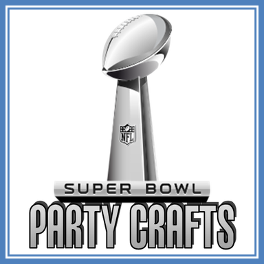 Super Bowl Party Crafts #PreppyPlanner