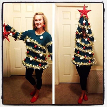 December Reasons to Party: December 21st is Ugly Sweater Day #PreppyPlanner