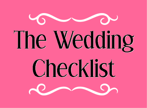 Wedding Wednesday: The Checklist #PreppyPlanner