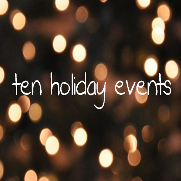 Tuesday Ten: Holiday Events #PreppyPlanner