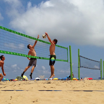 Summer Photo Diary: Beach Volleyball in VA Beach #PreppyPlanner