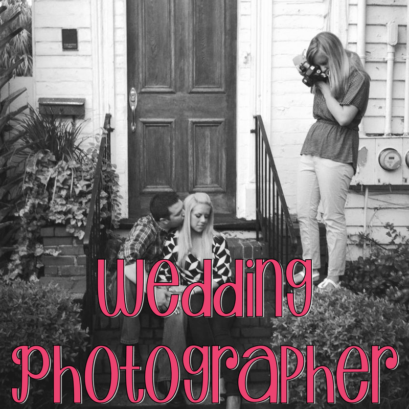 Wedding Wednesday: The Photographer #PreppyPlanner