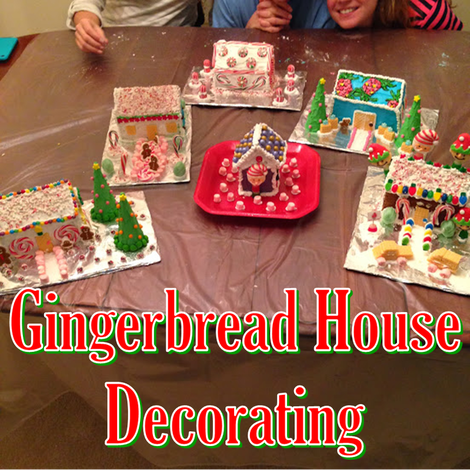 Weekend Recap: Gingerbread House Decorating #PreppyPlanner