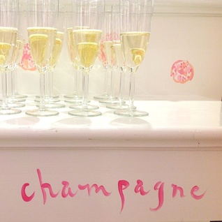 Lilly Party Essentials: when in doubt just serve champagne #PreppyPlanner