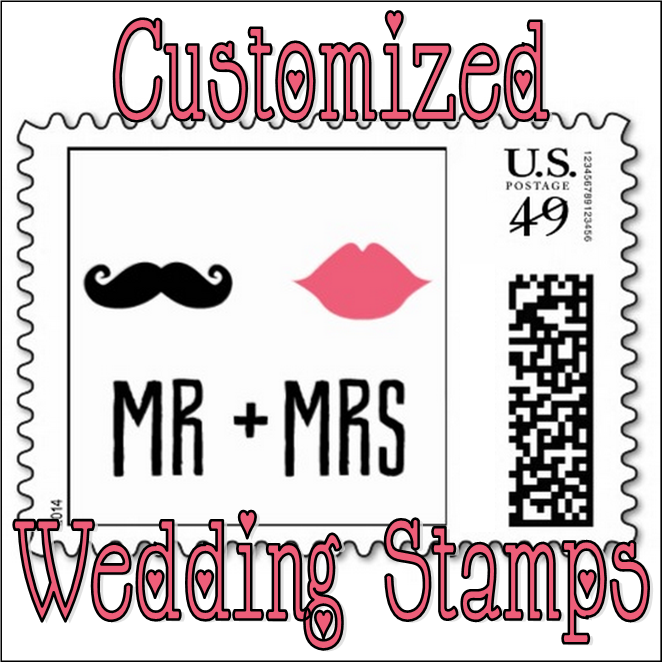 Wedding Wednesday: Customized Stamps #PreppyPlanner