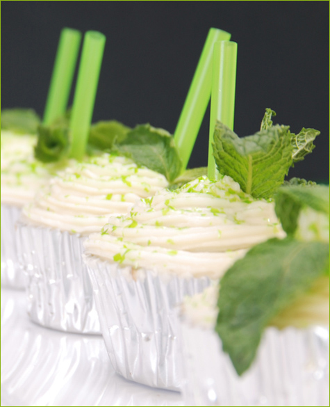 Mint Julep Cupcakes by Hostess with the Mostess #PreppyPlanner