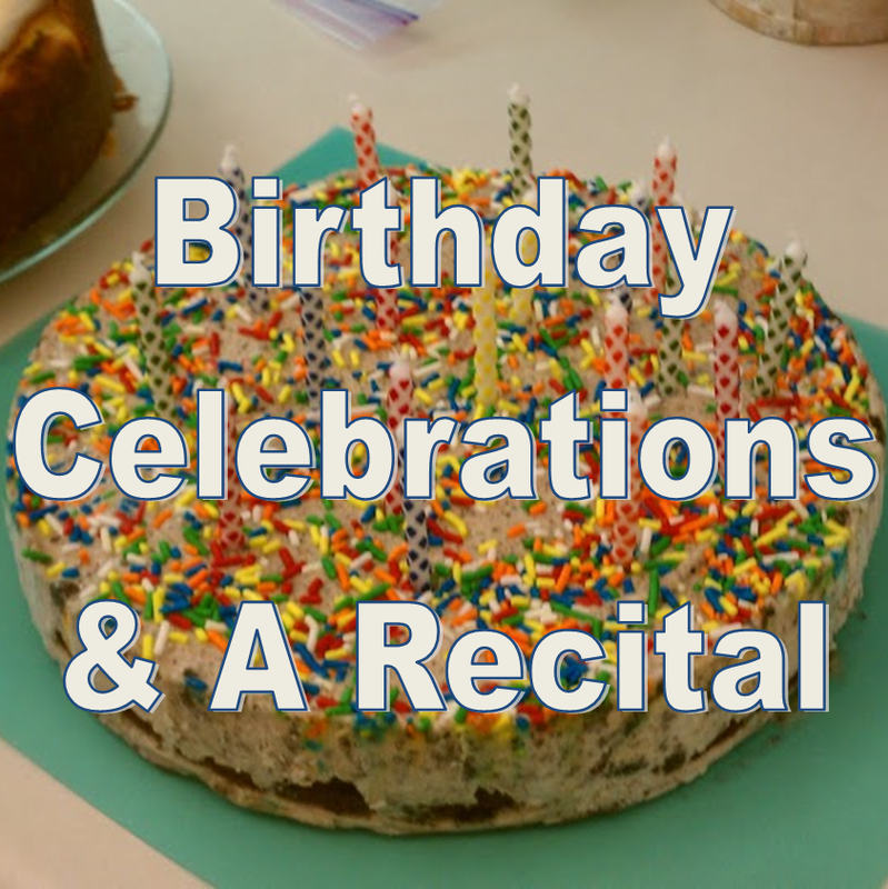 Weekend Recap: Birthday Celebrations & A Recital #PreppyPlanner
