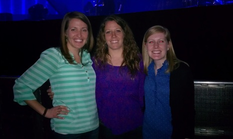 Concert Weekend: quick girls’ pic at the concert #PreppyPlanner