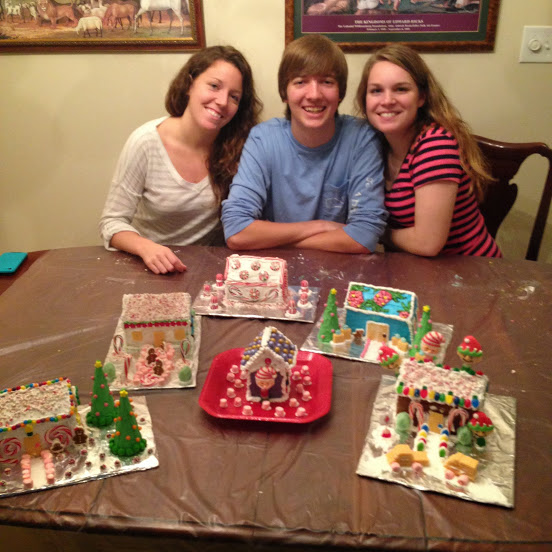 2013 Gingerbread House Decorating Group Picture #PreppyPlanner