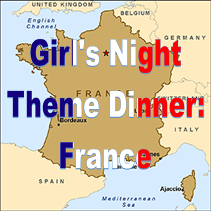 Monthly Theme Dinner: France #PreppyPlanner