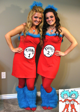 Ten Halloween Costume Ideas: Dr. Seuss’ Things #PreppyPlanner