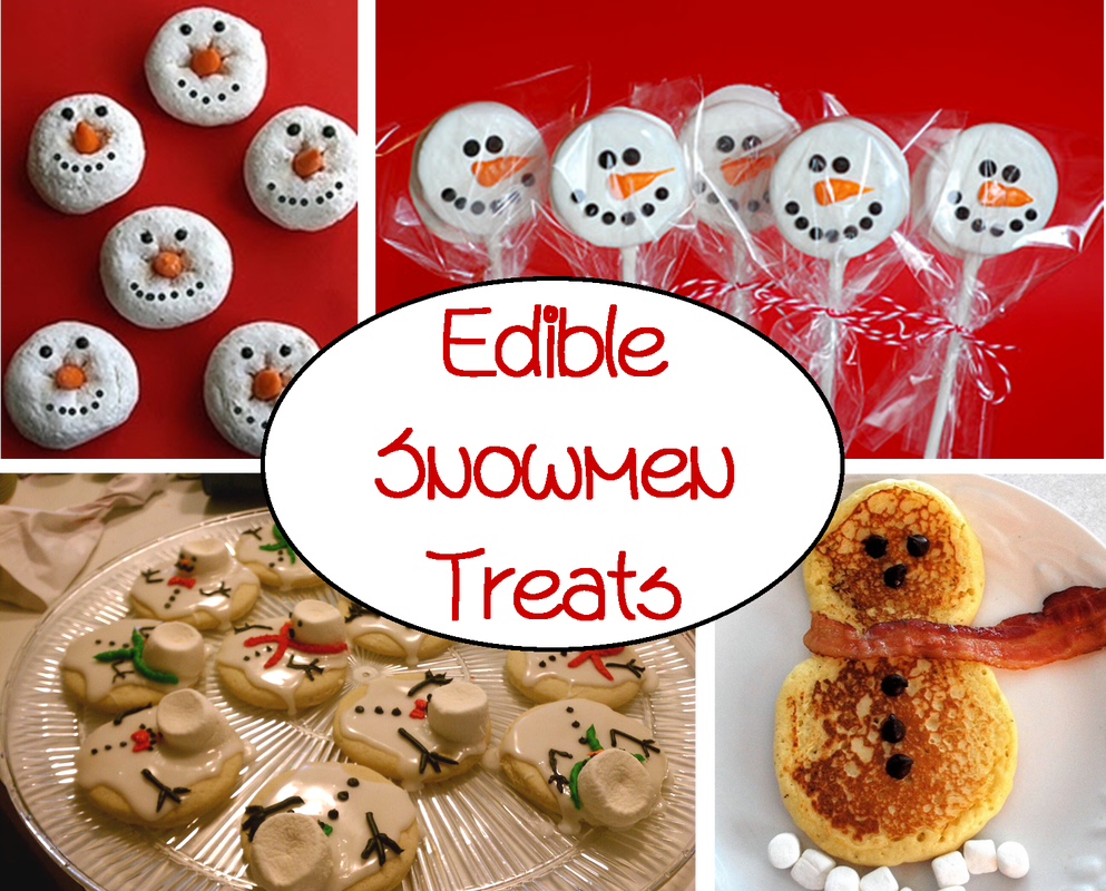 Edible Snowmen Treats #PreppyPlanner