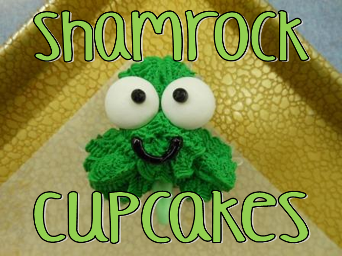 Shamrock Cupcakes #PreppyPlanner