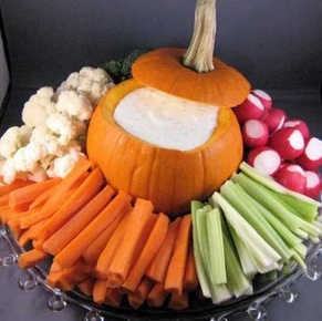 Ten Pumpkin Party Ideas - Dip Bowl #PreppyPlanner