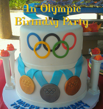 An Olympic Themed Birthday Party #PreppyPlanner