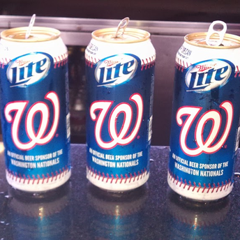 Nats Game: our customized Nationals drinks #PreppyPlanner