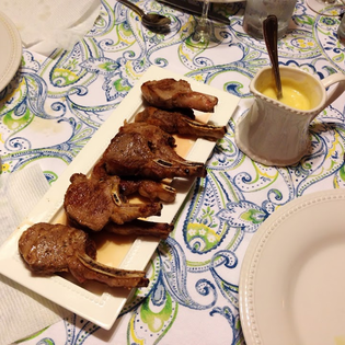 Monthly Theme Dinner: New Zealand Lamb Chops with White Wine Sauce #PreppyPlanner