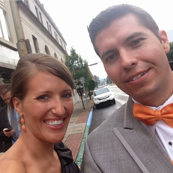 A Tennessee wedding calls for UT orange colored accessories #PreppyPlanner