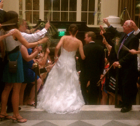 wedding reception exit #PreppyPlanner