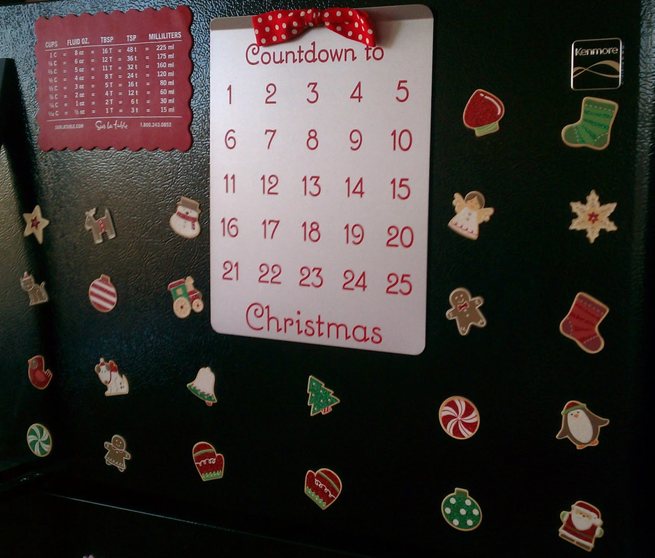 Thanksgiving Recap: have the countdown to Christmas calendar ready to go #PreppyPlanner