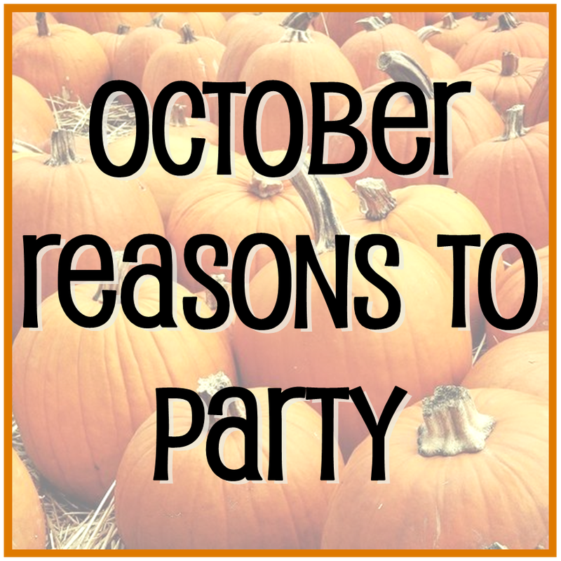 Tuesday Ten: October Reasons to Party #PreppyPlanner