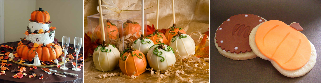 create cute pumpkin themed desserts for your fall wedding #PreppyPlanner