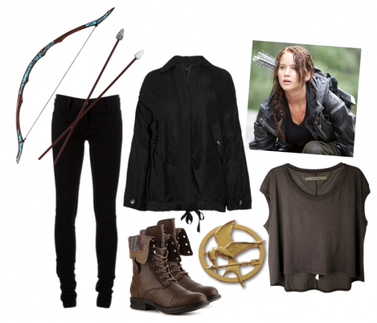 Ten Halloween Costume Ideas: Hunger Games – Katniss Everdeen #PreppyPlanner