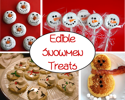 The perfect edible snowmen treats not made out of snow #PreppyPlanner