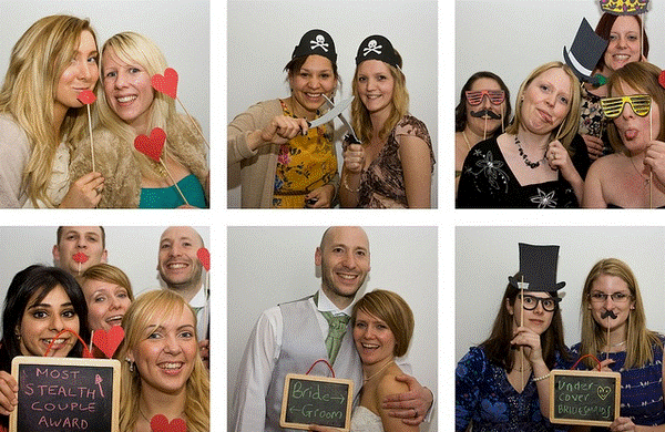provide props for your guests to use at your photo booth #PreppyPlanner