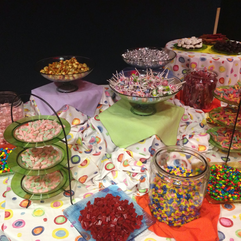 Weekend Recap: How to create your own candy buffet #PreppyPlanner
