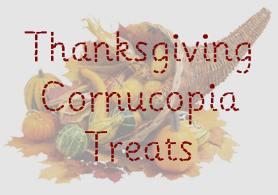 Thanksgiving Cornucopia Treats: great food ideas inspired from the cornucopia #PreppyPlanner