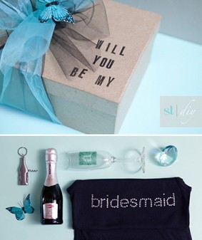 How to Get Your Girls: Bridesmaid Party Box #PreppyPlanner