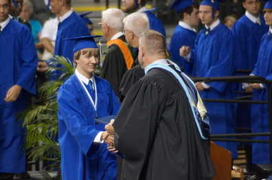 Graduation Time: Little brother receiving his diploma #PreppyPlanner