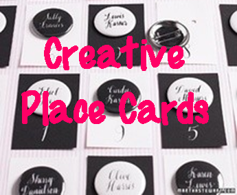Tuesday Ten: Creative Place Cards #PreppyPlanner