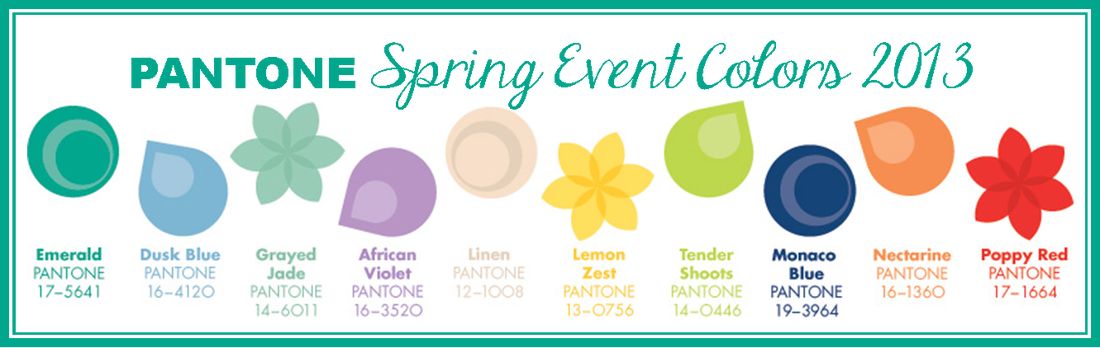 Tuesday Ten: Spring Event Colors for 2013 #PreppyPlanner
