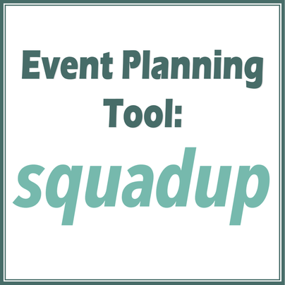 Great new event planning tool: SquadUP #PreppyPlanner