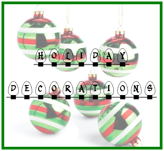 Tuesday Ten: Holiday Decorations #PreppyPlanner
