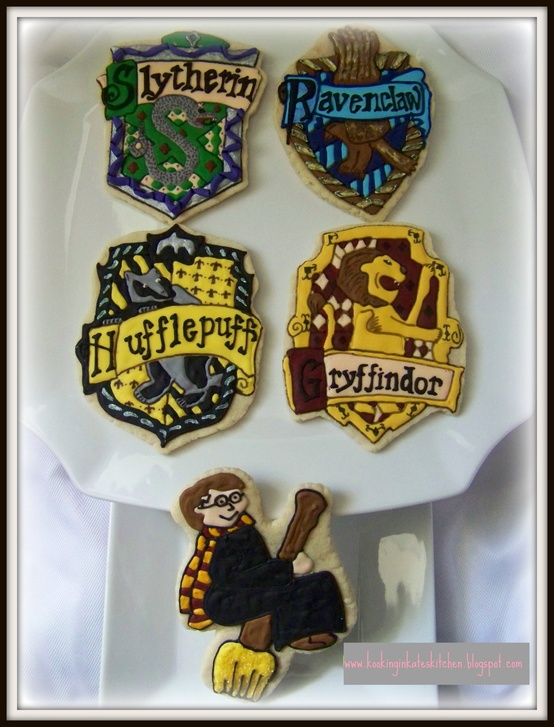 Harry Potter cookies from #mrskateski #PreppyPlanner