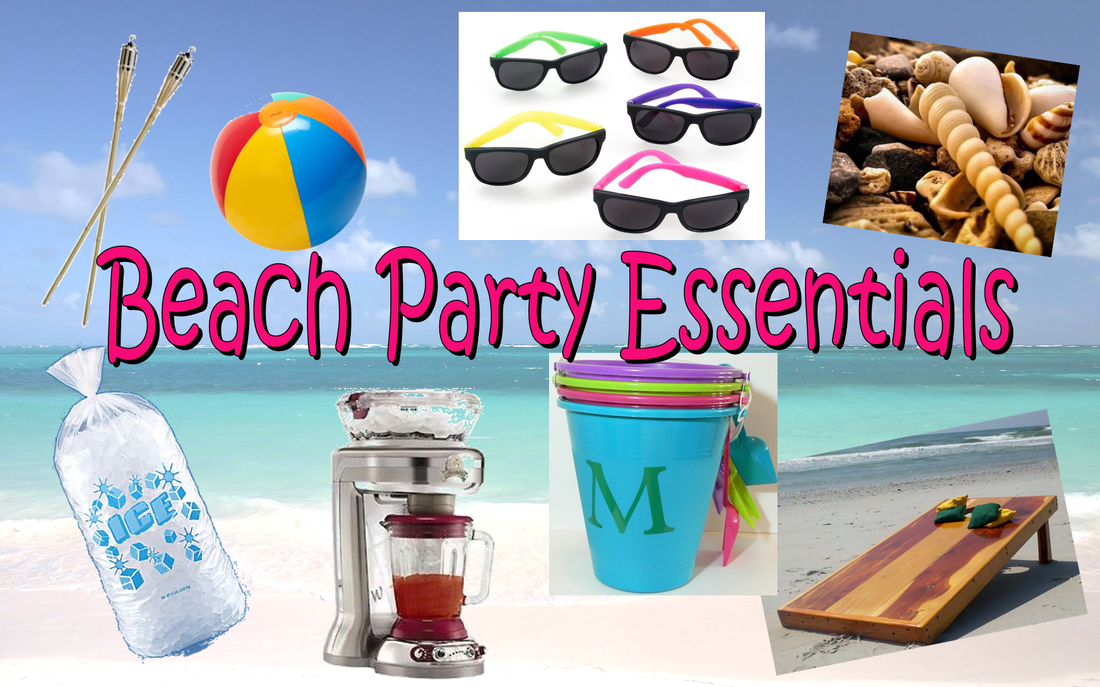 Your Ten Essentials for Hosting the Perfect Beach Party #PreppyPlanner