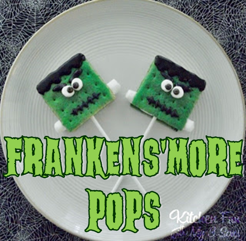 FrankenS'more Pops #PreppyPlanner