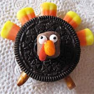 Thanksgiving Oreo Turkey Cookie Treats #PreppyPlanner